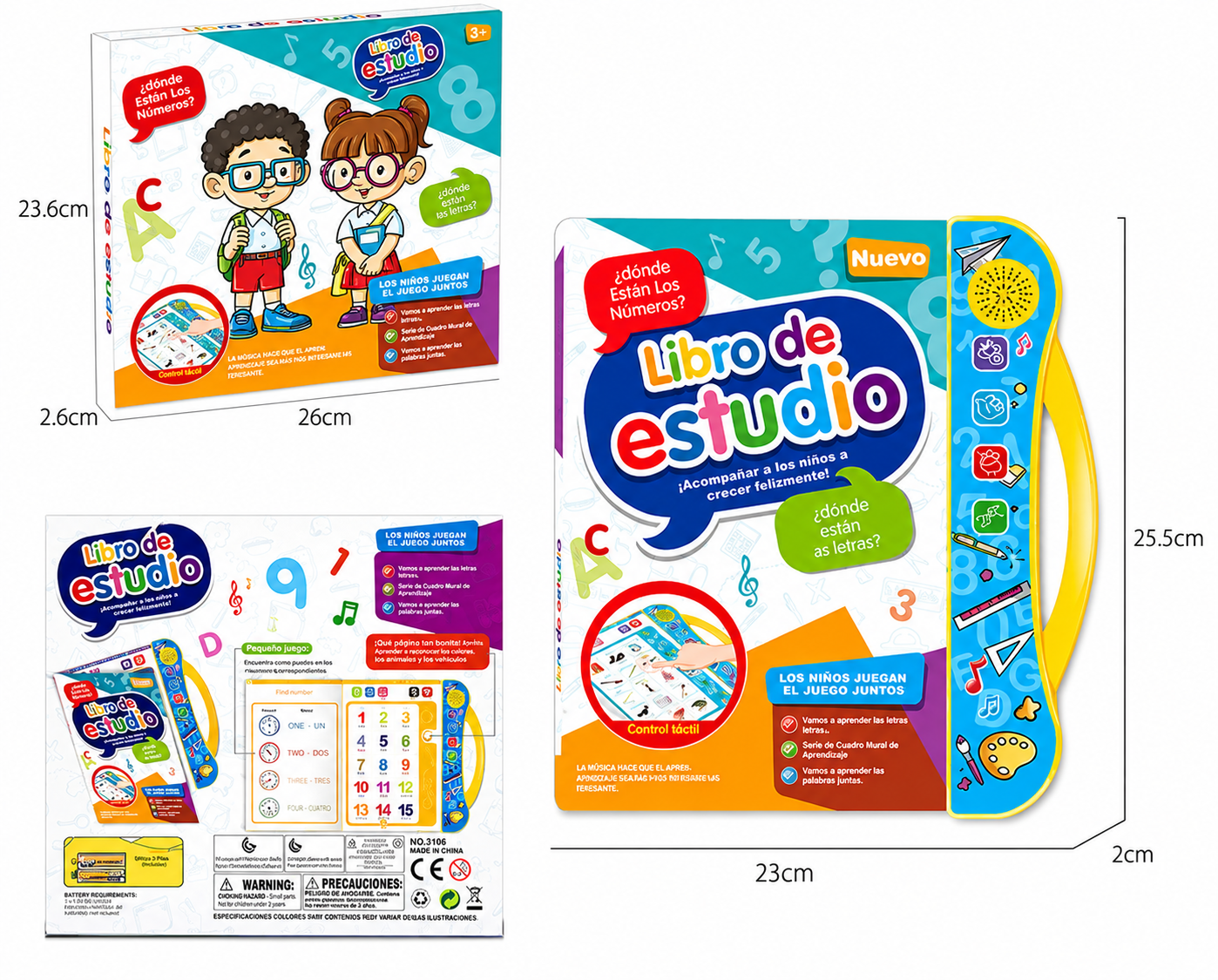 LIBRO INTERACTIVO BILINGUE PARA NIÑOS